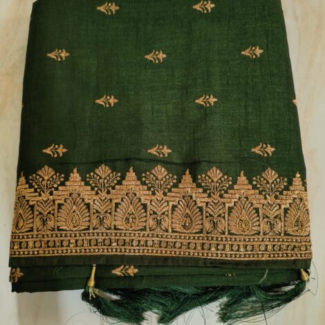 Green Saree