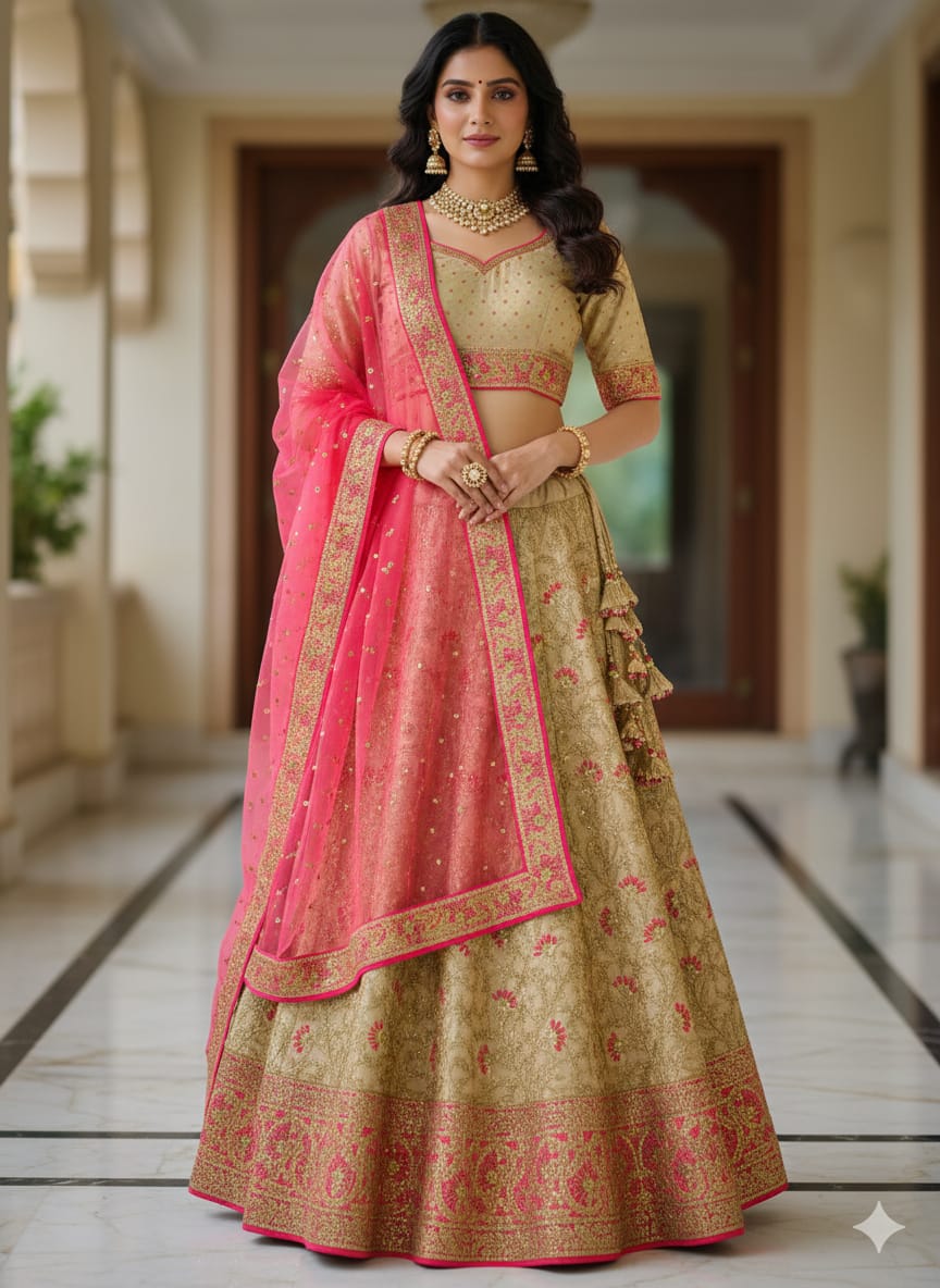 Royal Pink Lehenga